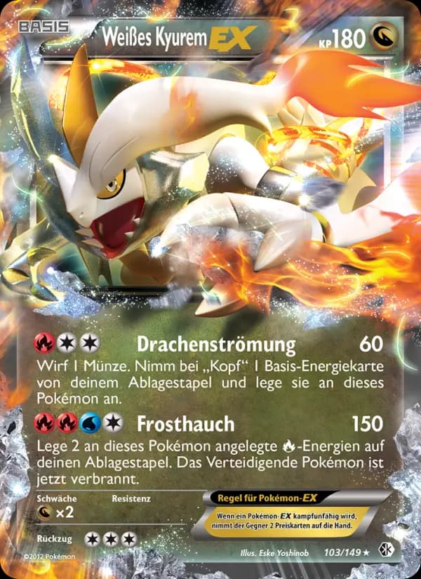 Weißes Kyurem-EX