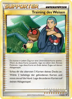 Training des Weisen