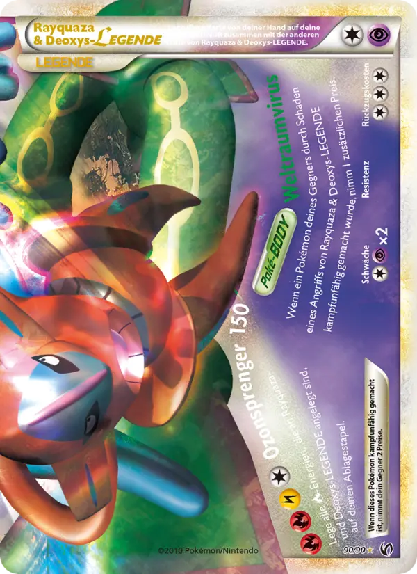Rayquaza & Deoxys LEGENDE