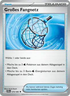 Großes Fangnetz