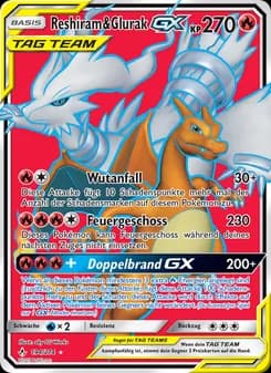 Reshiram & Glurak GX