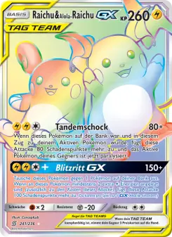 Raichu & Alola-Raichu GX