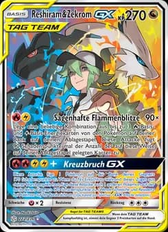 Reshiram & Zekrom GX