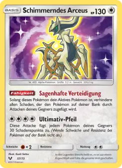 Schimmerndes Arceus