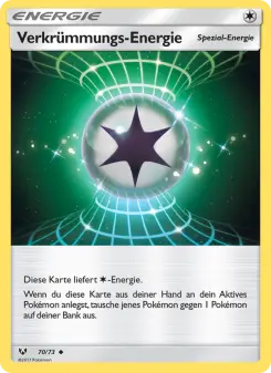 Verkrümmungs-Energie