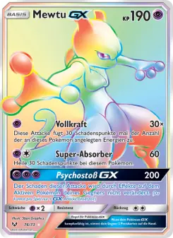 Mewtu GX
