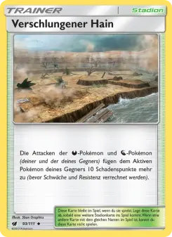 Verschlungener Hain