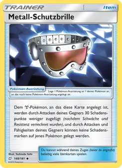 Metall-Schutzbrille