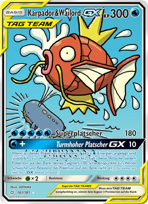 Karpador & Wailord GX