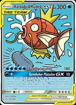 Karpador & Wailord GX