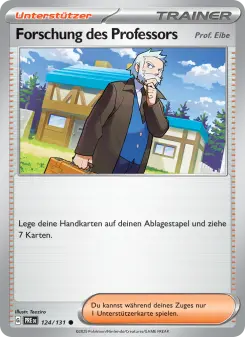 Forschung des Professors