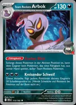 Team Rockets Arbok