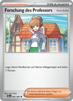 Forschung des Professors