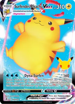 Surfendes Pikachu VMAX