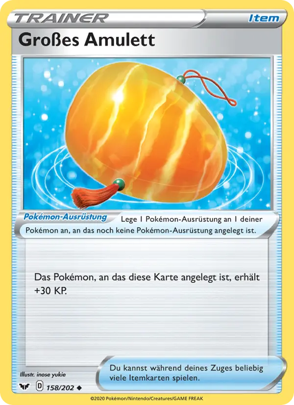 Großes Amulett