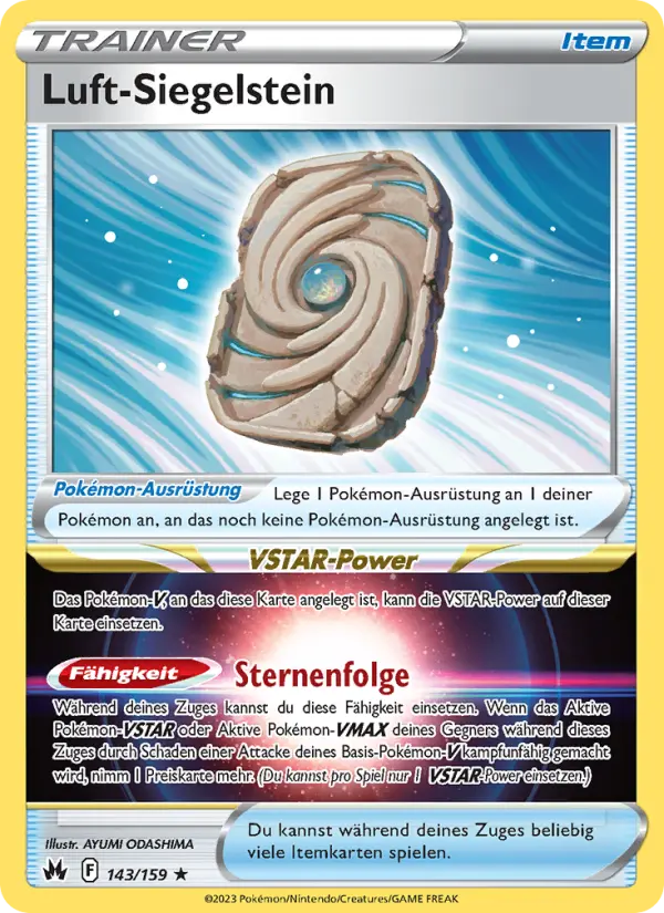 Luft-Siegelstein