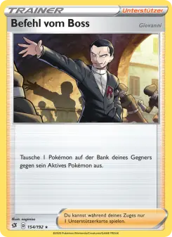 Befehl vom Boss