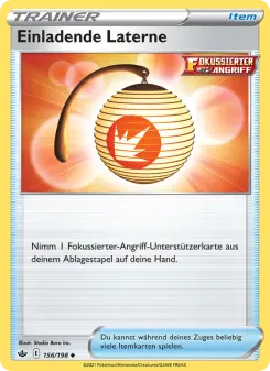 Einladende Laterne