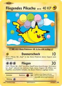 Fliegendes Pikachu