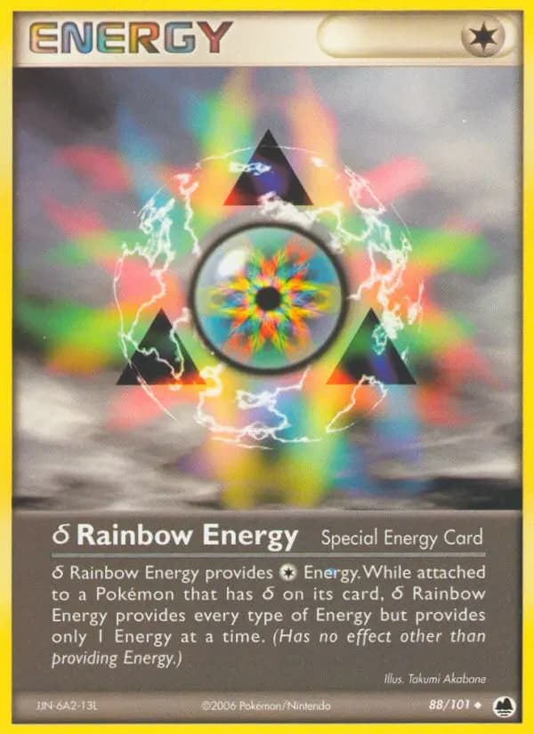 δ Regenbogen-Energie