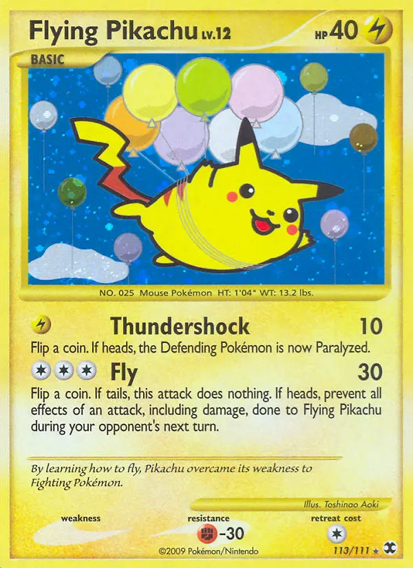 Fliegendes Pikachu