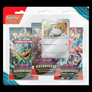 Twilight Masquerade 3 Pack Blister [Snorlax]