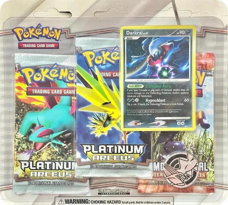 Arceus 3 Pack Blister [Darkrai]