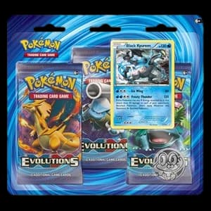 XY - Evolutions 3 Pack Blister [Black Kyurem]