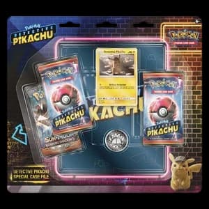 Detective Pikachu Special Case File - 3 Pack Booster Blister