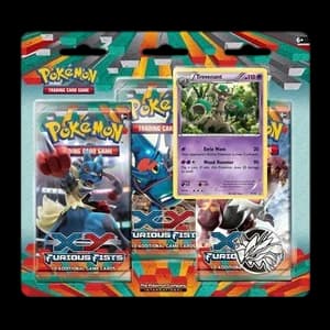 Furious Fists 3 Pack Blister [Trevenant]