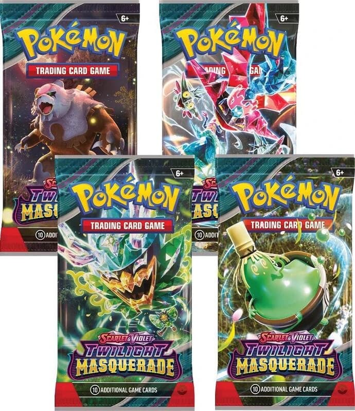 Twilight Masquerade Booster Pack Art Bundle [Set of 4]