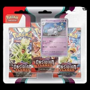Obsidian Flames 3 Pack Blister [Houndstone]