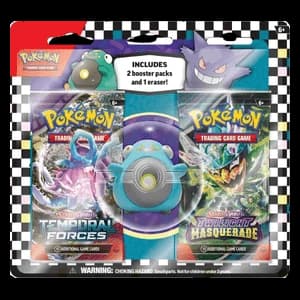 Pokemon TCG: Back to School Eraser Blister 2024 [Bellibolt]