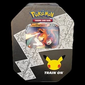 Pokemon Celebrations International Tin [Lance's Charizard V]