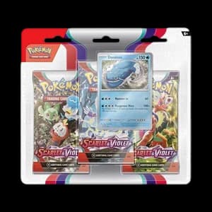 Scarlet & Violet 3 Pack Blister [Dondozo]