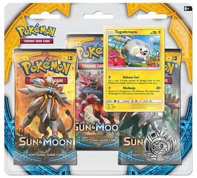 Sun & Moon Base Set 3 Pack Blister [Togedemaru]