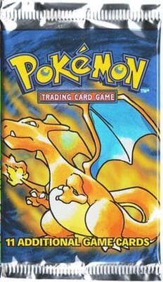 Pokemon Base Set (Shadowless) [Unlimited Edition] Booster Pack