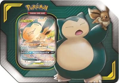 TAG TEAM Tin [Eevee & Snorlax GX]