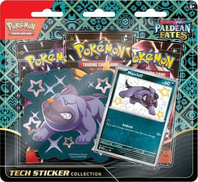 Paldean Fates Tech Sticker Collection [Maschiff]