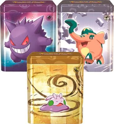 Pokemon Stacking Tins [Set of 3] (Psychic, Metal, and Dragon)