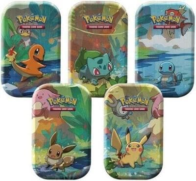 Kanto Friends Mini Tin [Set of 5]