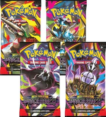 Pitch Black Booster Pack Art Bundle [Set of 4]