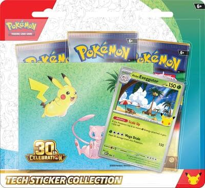 30th Celebration Tech Sticker Collection [Alolan Exeggutor]