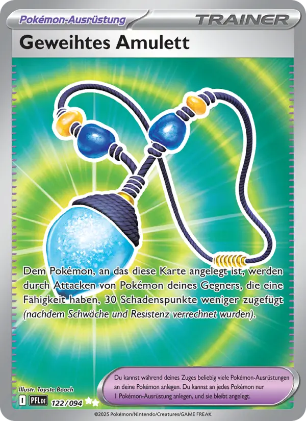 Geweihtes Amulett