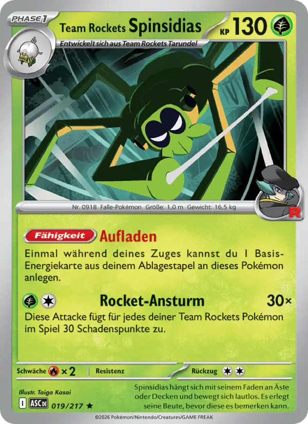 Team Rockets Spinsidias
