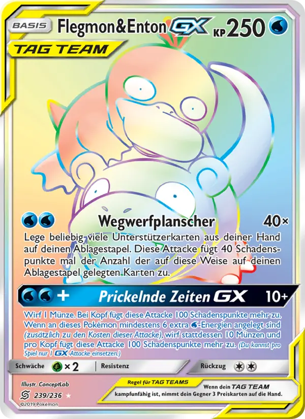 Flegmon & Enton GX