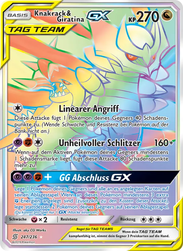 Knakrack & Giratina GX