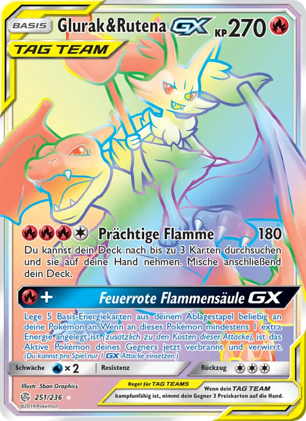 Glurak & Rutena GX