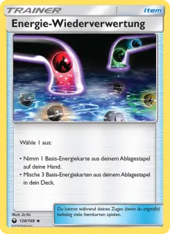 Energie-Wiederverwertung