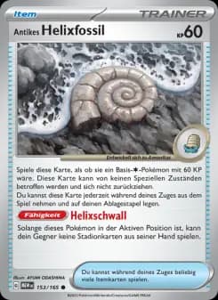 Antikes Helixfossil